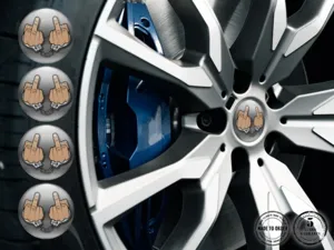 Domed sticker Racing Edition Premium Labels for Cars